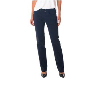 Brenda Beddome Womens 26 Original Straight Leg Burgundy Pant